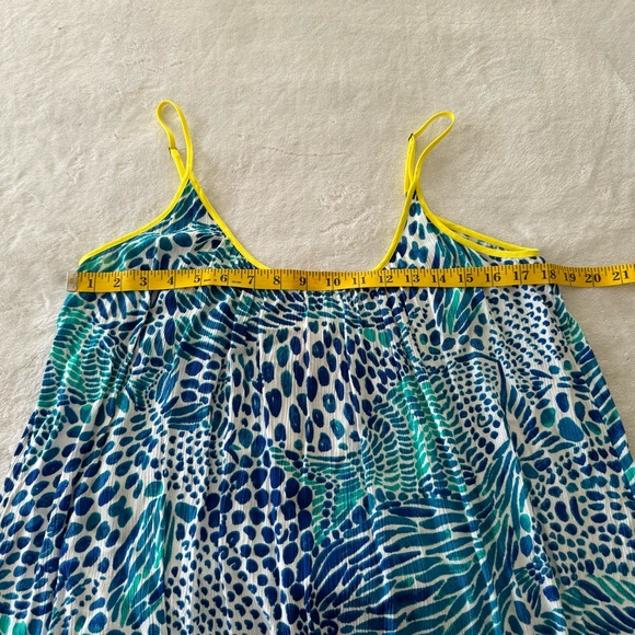 Lilly Pulitzer Kendra Maxi Dress in Brilliant Blue Blue Tang Gang S/M - Picture 8 of 9